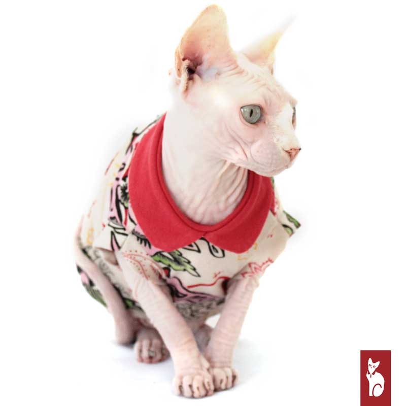 T Shirt Tattoo Pour Chat Vetement Pour Chat