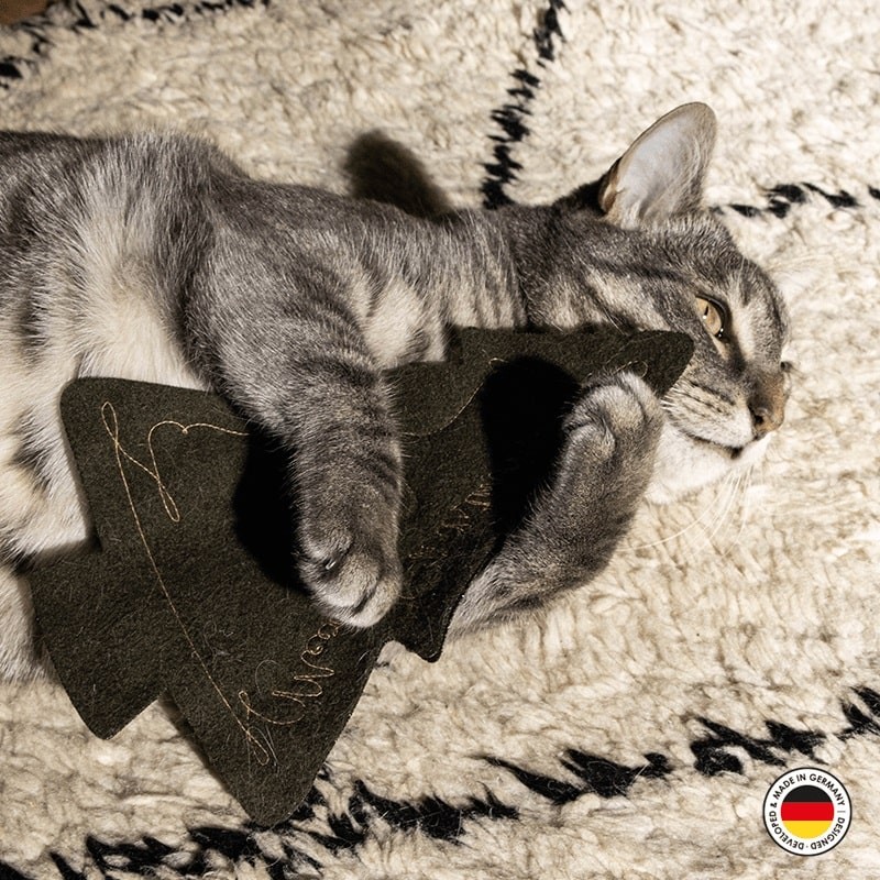 Jouet pour chat de Noël à la valériane