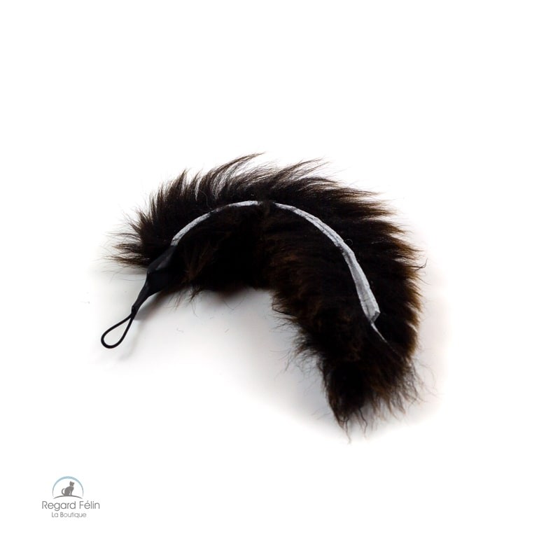 Jouet peau de mouton pour chat