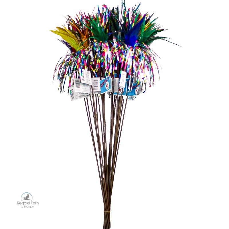 Sparkling Kitty Duster Go Cat - Plumeau pour chat Swingy