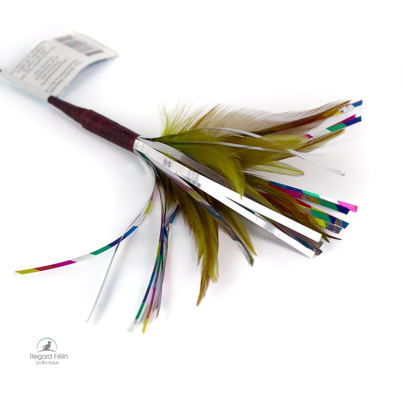 Sparkling Kitty Duster Go Cat - Plumeau pour chat Swingy