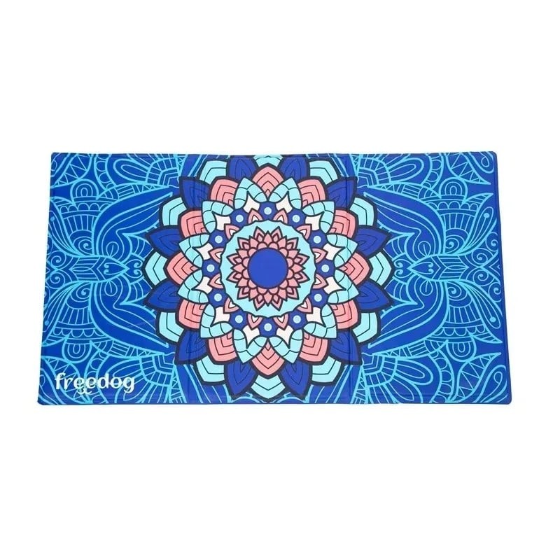 Tapis rafraichissant pour chat et chien Mandala Azul