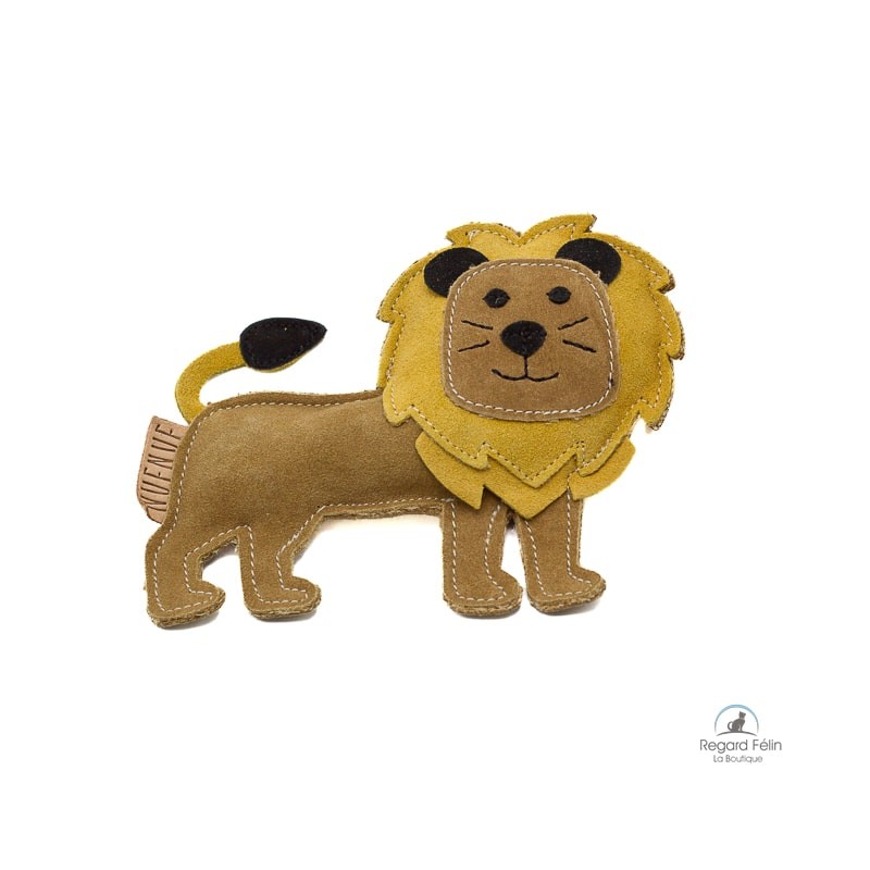 Jouet en cuir véritable pour chat et chien