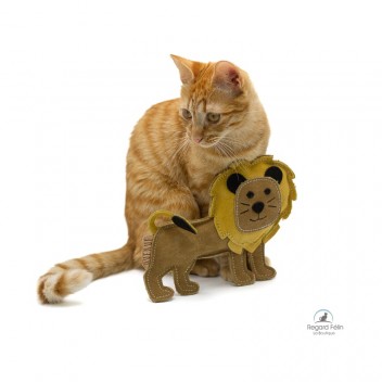 Jouet en cuir véritable pour chat et chien