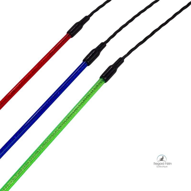 Plumeau interactif pour chat