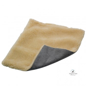 Maison cube pour chat en laine Nufnuf