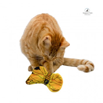 Jouet chat Papillon et cataire