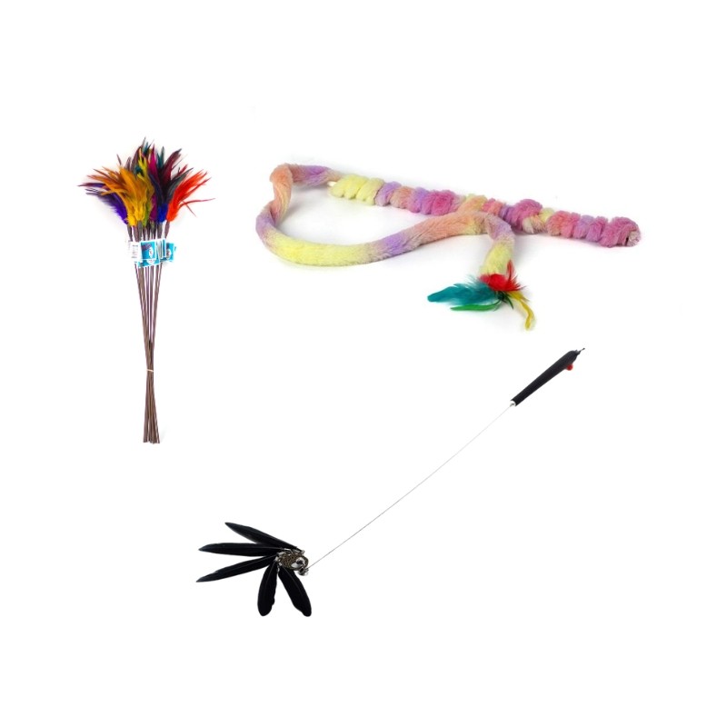 Lot de jouets pour chat et chatons