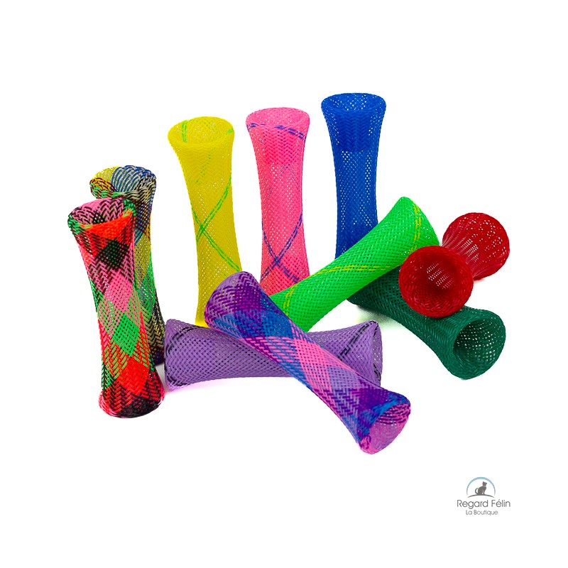 Jouet paille tube pour chat - Kitty Flicks