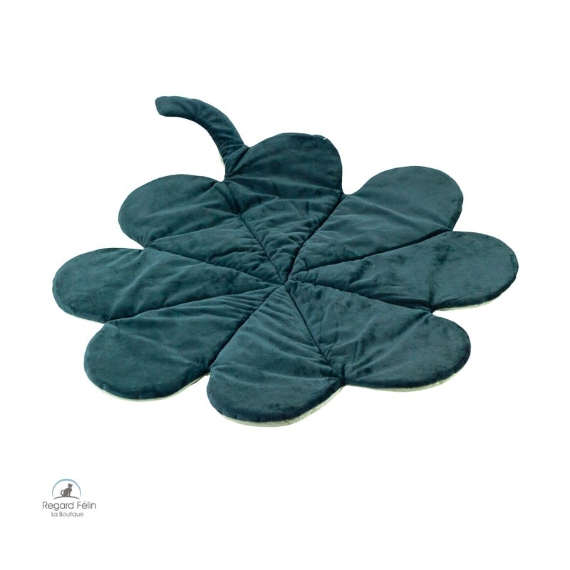 Tapis pour chat trèfle