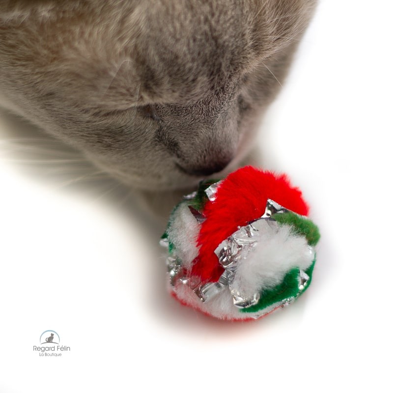 Balle pour chat Cancor Noël