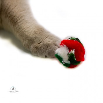 Balle pour chat Cancor Noël