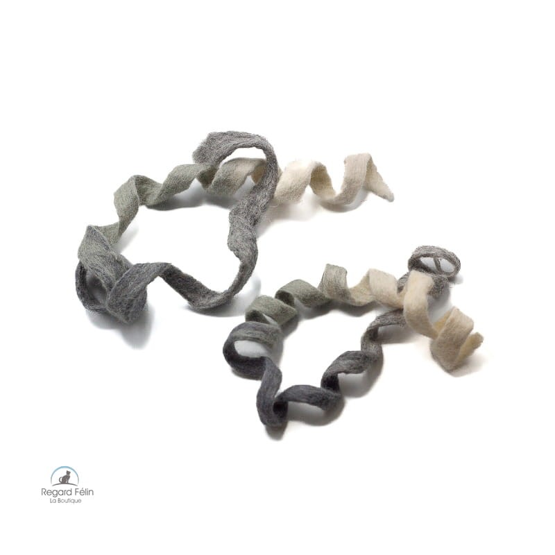Spirale pour chat en laine
