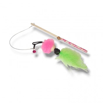 Canne à pêche pour chat La Gabeline