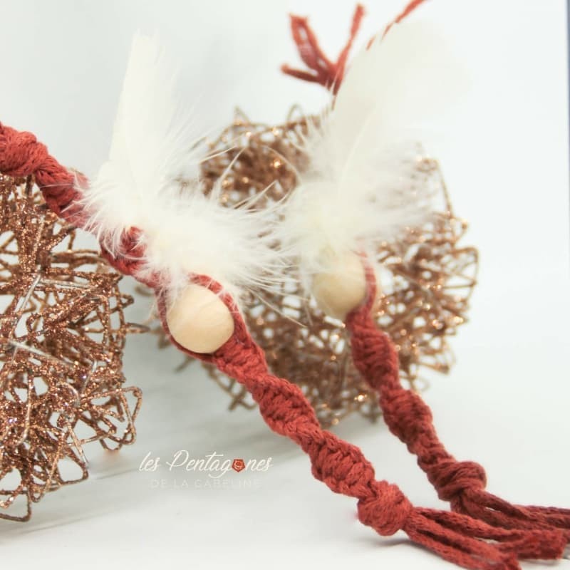 Jouet pour chat corde et plumes La Gabeline
