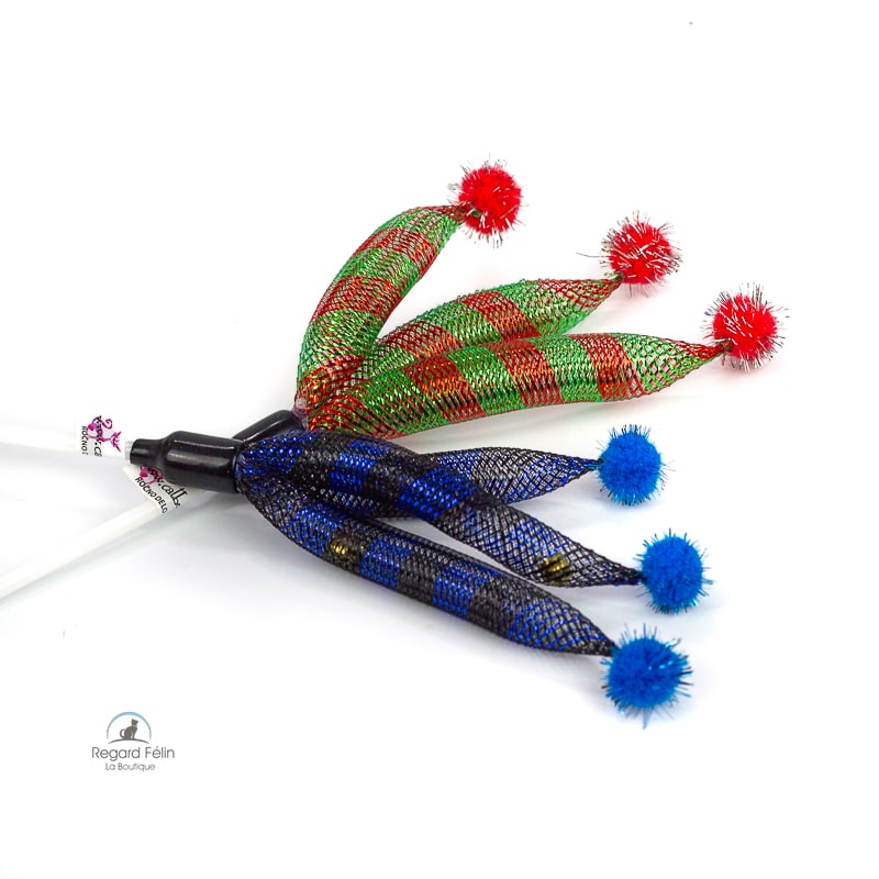 Plumeau Jester pour chat